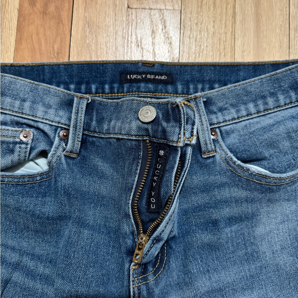 Lucky Brand Blue Ankle & Cropped Jeans